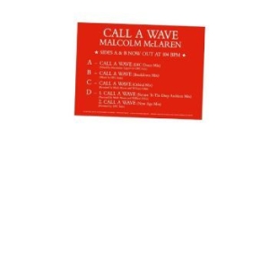 Mclaren Malcolm And The Bootzilla - Call A Wave Remixes i gruppen VINYL / Pop hos Bengans Skivbutik AB (4279572)