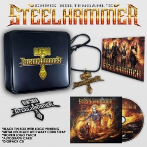 Chris Bohltendahl's Steelhammer - Reborn In Flames (Box) i gruppen CD / Hårdrock/ Heavy metal hos Bengans Skivbutik AB (4280213)