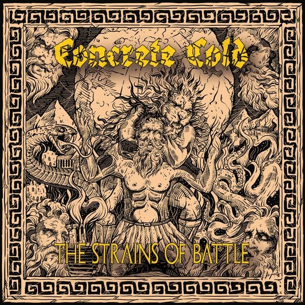 Concrete Cold - Strains Of Battle The i gruppen CD / Hårdrock/ Heavy metal hos Bengans Skivbutik AB (4280216)