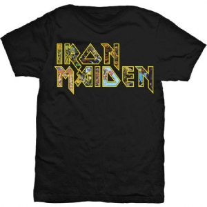 Iron Maiden - Iron Maiden Unisex T-Shirt: Eddie Logo i gruppen CDON - Exporterade Artiklar_Manuellt / T-shirts_CDON_Exporterade hos Bengans Skivbutik AB (4280256r)