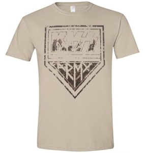 Kiss - Kiss T-Shirt Kiss Army (Beige) i gruppen Minishops / Kiss hos Bengans Skivbutik AB (4280403)