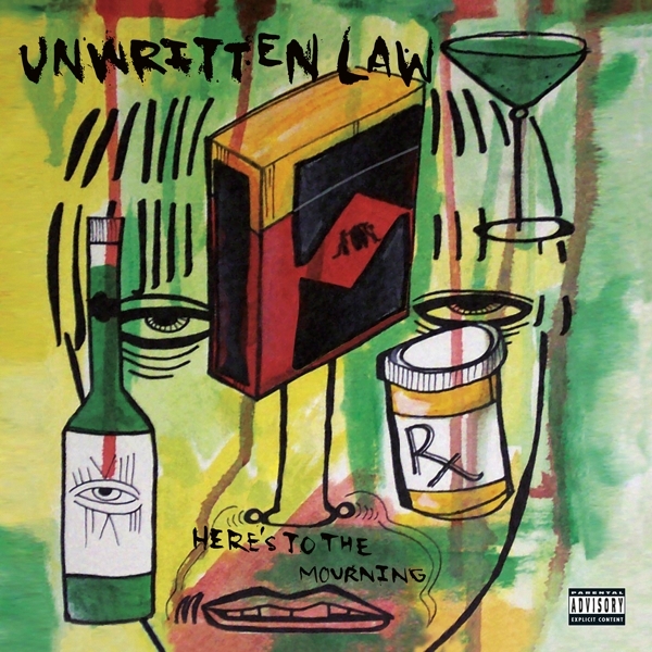 Unwritten Law - Here's To The Mourning i gruppen VINYL / Toppsäljare hos Bengans Skivbutik AB (4281280)