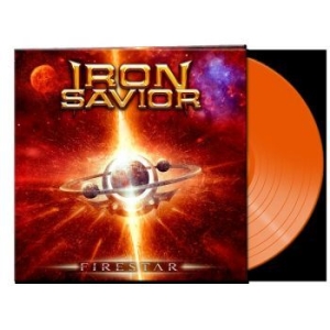 Iron Savior - Firestar (Orange Vinyl Lp) i gruppen VINYL / Hårdrock hos Bengans Skivbutik AB (4281358)