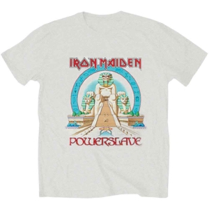 Iron Maiden - Powerslave Egypt Uni Heather    i gruppen MERCHANDISE / T-shirt / Hårdrock hos Bengans Skivbutik AB (4281716r)