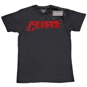 Cure - The Cure Unisex T-Shirt: Logo (Diamante) i gruppen CDON - Exporterade Artiklar_Manuellt / T-shirts_CDON_Exporterade hos Bengans Skivbutik AB (4281858r)