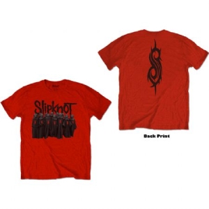 Slipknot - Slipknot Unisex T-Shirt: Choir (Back Print) i gruppen CDON - Exporterade Artiklar_Manuellt / T-shirts_CDON_Exporterade hos Bengans Skivbutik AB (4281864r)