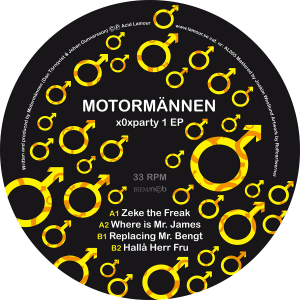 Motormännen - X0xparty 1 i gruppen VINYL / Dance-Techno,Elektroniskt hos Bengans Skivbutik AB (4282164)