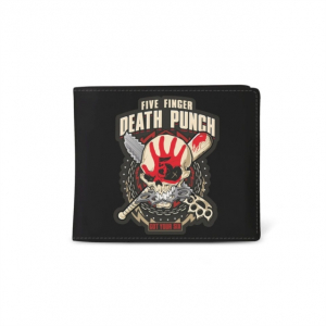 Five Finger Death Punch - Five Finger Death Punch Got Your Six Premium Wallet i gruppen CDON - Exporterade Artiklar_Manuellt / Merch_CDON_exporterade hos Bengans Skivbutik AB (4282830)