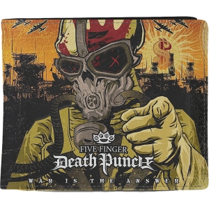 Five Finger Death Punch - War Is The Answer Wallet i gruppen MERCHANDISE / Merch / Hårdrock hos Bengans Skivbutik AB (4282831)