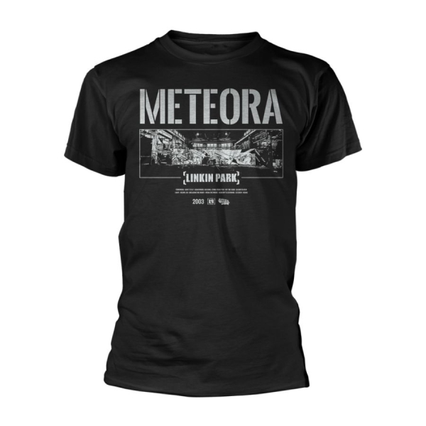 Linkin Park - T/S Meteora Wall Art (M) i gruppen MERCH / Kläder / T-shirts hos Bengans Skivbutik AB (4283021)