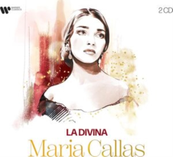 Maria Callas - La Divina - The Best Of Maria i gruppen CD / Klassiskt hos Bengans Skivbutik AB (4284170)
