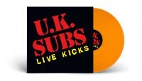 Uk Subs - Live Kicks (Orange Vinyl Lp) i gruppen VINYL / Rock hos Bengans Skivbutik AB (4284722)