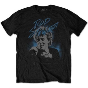 Rod Stewart - Unisex T-Shirt: Scribble Photo i gruppen Minishops / Rod Stewart hos Bengans Skivbutik AB (4285423r)