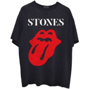 The Rolling Stones - Unisex T-Shirt: Sixty Classic Vintage Solid Tongue i gruppen Tips Tröjor hos Bengans Skivbutik AB (4285430r)