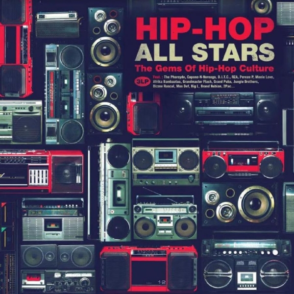 Various Artists - Hip Hop Allstars i gruppen VINYL / Toppsäljare hos Bengans Skivbutik AB (4287035)