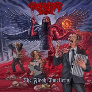 Paganizer - Flesh Dwellers The (Red Vinyl Lp) i gruppen VI TIPSAR / Fredagsreleaser / Fredag Den 16:e Februari 2024 hos Bengans Skivbutik AB (4287049)