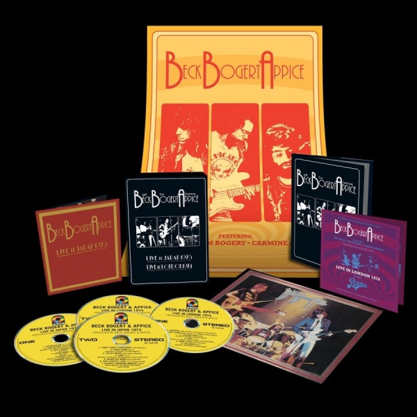 Beck Bogert & Appice - Live 1973 & 1974 i gruppen CD / Toppsäljare hos Bengans Skivbutik AB (4287111)