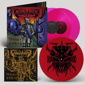 Voivod - Target Earth (Magenta Vinyl) i gruppen ÖVRIGT / Övrigt / aub hos Bengans Skivbutik AB (4287260)