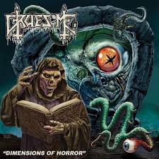 Gruesome - Dimensions Of Horror (Clear Green V i gruppen VINYL / Hårdrock hos Bengans Skivbutik AB (4287268)