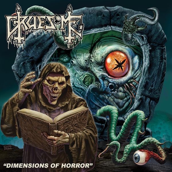 Gruesome - Dimensions Of Horror (Clear Green V i gruppen VINYL / Hårdrock/ Heavy metal hos Bengans Skivbutik AB (4287268)
