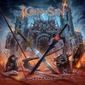 Icon Of Sin - Legends i gruppen CD / Hårdrock hos Bengans Skivbutik AB (4287280)