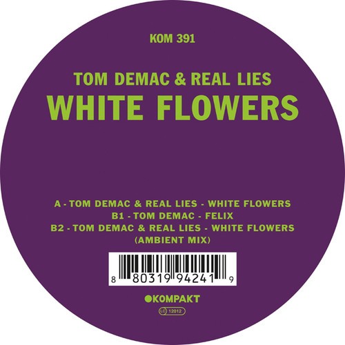 Tom Demac & Real Lies - White Flowers i gruppen VINYL / Dans/Techno hos Bengans Skivbutik AB (4287878)