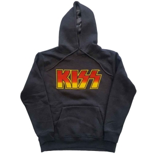 Kiss - Classic Logo Uni Pullover Hoodie i gruppen MERCHANDISE / Hoodies / Hårdrock hos Bengans Skivbutik AB (4289765)