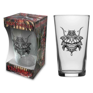 Iron Maiden - Senjutsu Beer Glass i gruppen MERCHANDISE / Merch / Hårdrock hos Bengans Skivbutik AB (4289903)