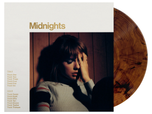 Taylor Swift - Midnights (Mahogany Vinyl) i gruppen VI TIPSAR / Årsbästalistor 2022 / NME 22 hos Bengans Skivbutik AB (4289945)