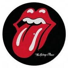The Rolling Stones - Slipmat The Rolling Stones Logo i gruppen ÖVRIGT / Vinyltillbehör / Pop-Rock hos Bengans Skivbutik AB (4290163)