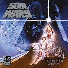 Star Wars - Star Wars (Classics) 2023 square calenda i gruppen ÖVRIGT / MK Test 1 hos Bengans Skivbutik AB (4290685)
