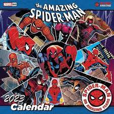 Marvel - Spider-man 2023 Calendar 30x30cm i gruppen VI TIPSAR / Tips Kalendrar hos Bengans Skivbutik AB (4290687)