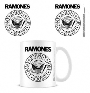 The Ramones - Ramones Logo Mug i gruppen MERCHANDISE / Mugg / Punk hos Bengans Skivbutik AB (4290713)