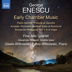 Enescu George - Enescu: Early Chamber Music i gruppen Externt_Lager / Naxoslager hos Bengans Skivbutik AB (4290766)