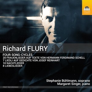 Flury Richard - Flury: Four Song Cycles i gruppen Externt_Lager / Naxoslager hos Bengans Skivbutik AB (4290771)