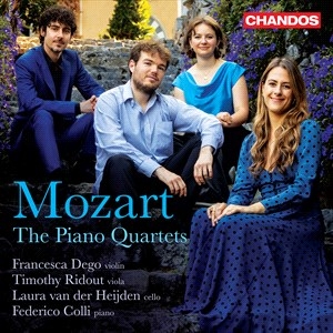 Mozart Wolfgang Amadeus - Mozart: The Piano Quartets i gruppen Externt_Lager / Naxoslager hos Bengans Skivbutik AB (4290794)
