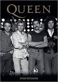 Queen - Queen 2023 Calendar A3, Official Product i gruppen Minishops / Queen hos Bengans Skivbutik AB (4291496)