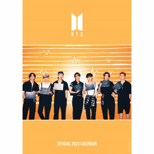 BTS - BTS Bangtan Boys 2023 Calendar A3, Offic i gruppen ÖVRIGT / Merchandise hos Bengans Skivbutik AB (4291500)