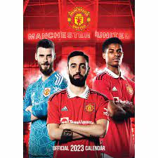 Manchester United FC - Manchester United FC 2023 Calendar A3, O i gruppen ÖVRIGT / MK Test 7 hos Bengans Skivbutik AB (4291510)