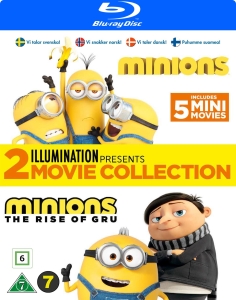 Movie - Minions 1&2 (Bd) i gruppen ÖVRIGT / Övrigt / aub hos Bengans Skivbutik AB (4291723)