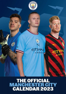 Manchester City - Manchester City FC 2023 Calendar A3, Off i gruppen ÖVRIGT / Merchandise hos Bengans Skivbutik AB (4292799)