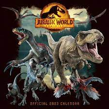Jurassic World - Jurassic World 2023 Calendar Square, Off i gruppen VI TIPSAR / Tips Kalendrar hos Bengans Skivbutik AB (4292800)