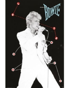 David Bowie - Let's Dance Poster  91,5 X 61 Cm i gruppen ÖVRIGT / Merchandise hos Bengans Skivbutik AB (4292803)