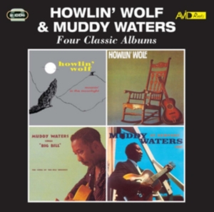 Howlin Wolf & Muddy Waters - Four classic albums i gruppen ÖVRIGT / Övrigt / aub hos Bengans Skivbutik AB (4292896)