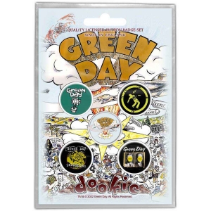 Green Day - Green Day Button Badge Pack: Dookie i gruppen ÖVRIGT / MK Test 1 hos Bengans Skivbutik AB (4294308)