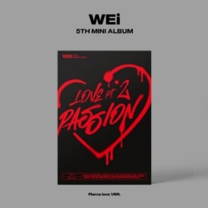 WEi - (Love Pt.2 : Passion) (Fierce love VER.) i gruppen Minishops / K-Pop Minishops / K-Pop Övriga hos Bengans Skivbutik AB (4294391)