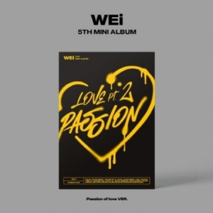 WEi - (Love Pt.2 : Passion) (Passion of love VER.) i gruppen Minishops / K-Pop Minishops / K-Pop Övriga hos Bengans Skivbutik AB (4294393)