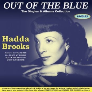 Hadda Brooks - Out Of The Blue - The Singles & Alb i gruppen CD / Jazz hos Bengans Skivbutik AB (4296158)