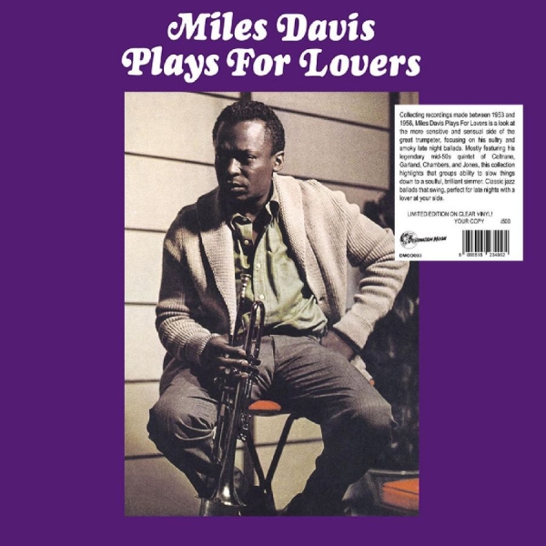 Davis Miles - Plays For Lovers i gruppen VINYL / Toppsäljare hos Bengans Skivbutik AB (4296421)