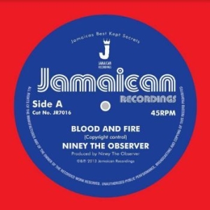 Niney The Observer - Blood & Fire / Brimstone & Fire i gruppen VINYL / Reggae hos Bengans Skivbutik AB (4296425)